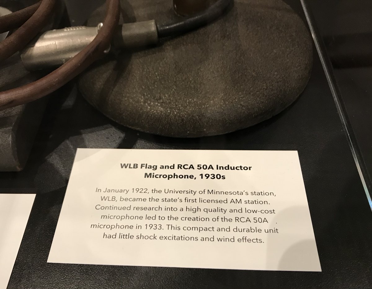 rebeccatoov's tweet photo. Found some University of MN radio history on a field trip to the Pavek Museum. (1/2) 🎙️📻 https://t.co/iSiw2kDKLE