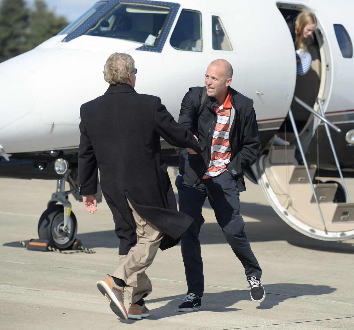 joeimel's tweet photo. Steve Lutz arrives in Bowing Green Saturday. Lutz, who served as head men's basketball coach the past two seasons at Texas A&amp;M-Corpus Christi, has been named the 16th head @WKUBasketball coach in program history. Photos by Joe Imel for @bgdailynews https://t.co/ds655jHF1z