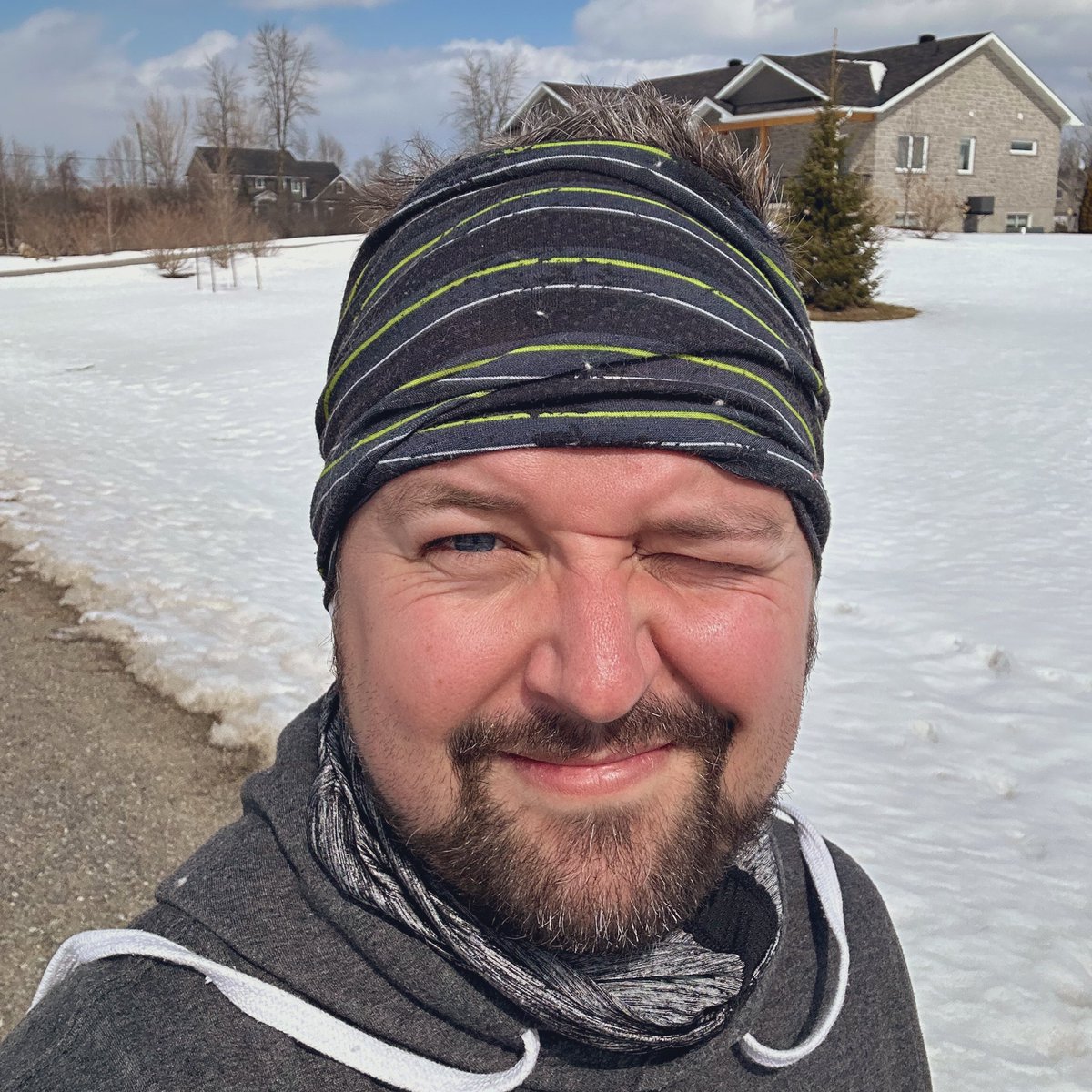 AndreSLeger's tweet photo. First run in nine months thanks to a crazy summer ‘22 #AnkleInjury - a slow start to annual goals but grateful for the beautiful (&amp; blinding) sunshine #NikeRunClub #Wellness #Recovery #TheConquerorChallenge https://t.co/34y4EGhp4c