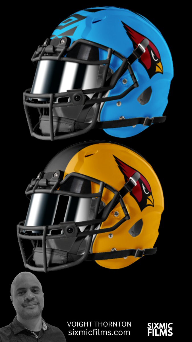 itsVoight's tweet photo. What color HELMETS would you want to see
@AZCardinals incorporate in the next season?
-
#AZCardinals
#HelmentDesign
#Sixmicfilms
#NFL https://t.co/wVesuv5Nb9