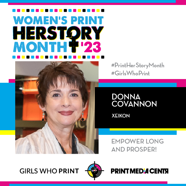 #PrintHERStoryMonth 2023: Meet Donna Covannon, Xeikon

As a leader and innovator in digital printing technology, Xeikon is grounded in the principles of quality, flexibility and sustainability.

Read more: ow.ly/clUQ50NbGJf

#girlswhoprint #womenshistorymonth
