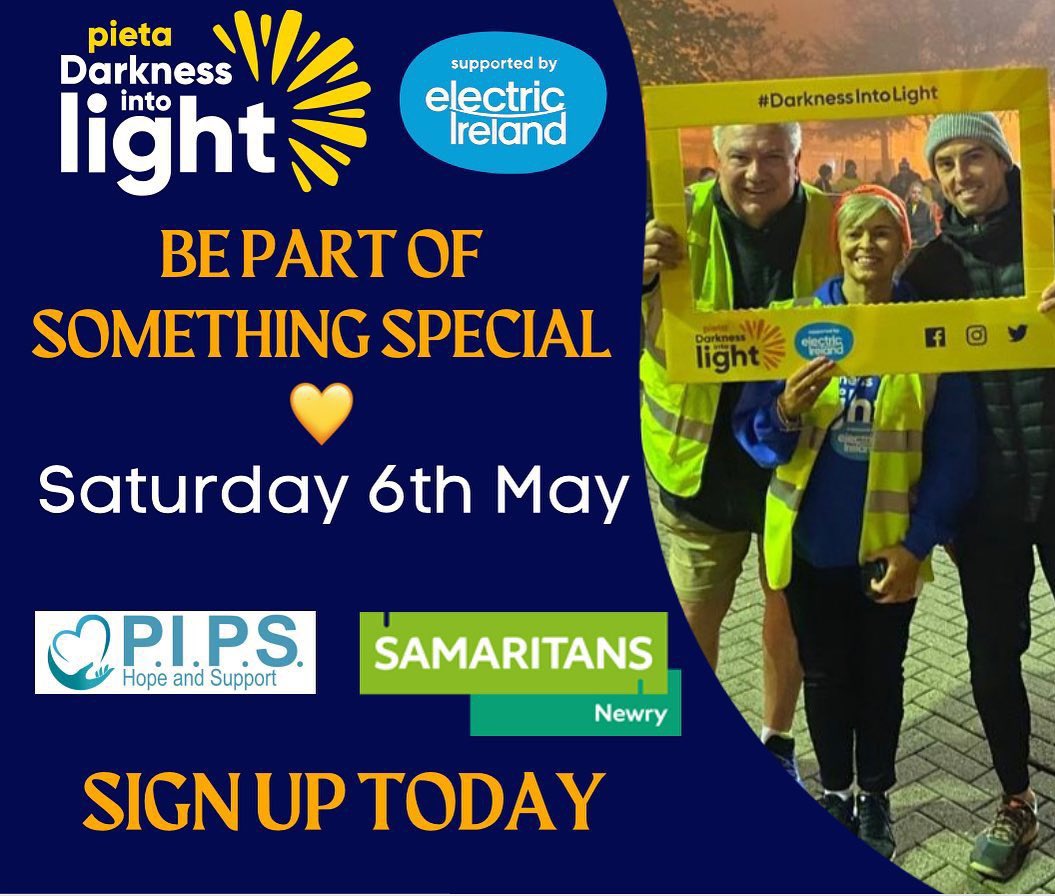 crossrangers's tweet photo. 💛Be Part of Something Special💛

Early bird available 🐥

https://t.co/hnWLOxozdN

#crossmaglendil #pipshopeandsupport #samaritans #darknessintolight2023 https://t.co/kO5IzZhwYv
