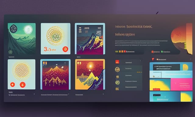 D4Savior's tweet photo. UI UX - made with NightCafe Creator  https://t.co/RPsdNb3AJB #aiart #nightcafe #digitalart #vqganclip via @NightcafeStudio #nft #gaming #design https://t.co/PN7bUGOJzj