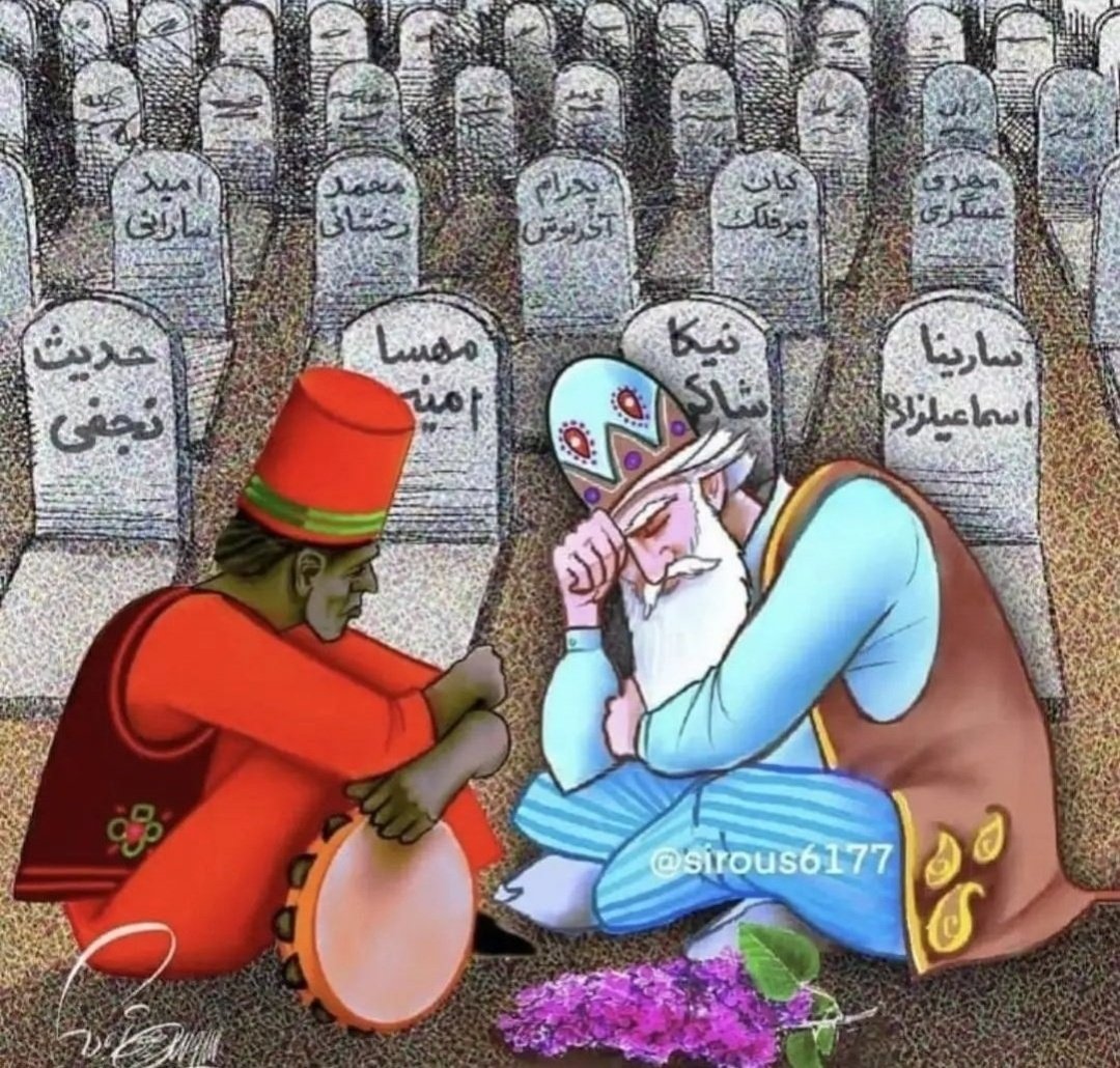 عمو نوروز نیا اینجا
بهار از یاد ما رفته...
#مهسا_امینی