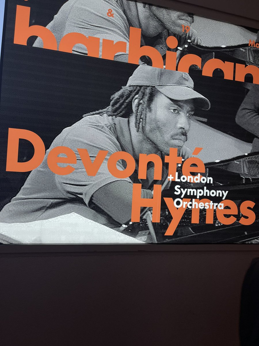 thenitinsawhney's tweet image. Beautiful concert just now @BarbicanCentre from #devontéhynes with @londonsymphony #devhynes
