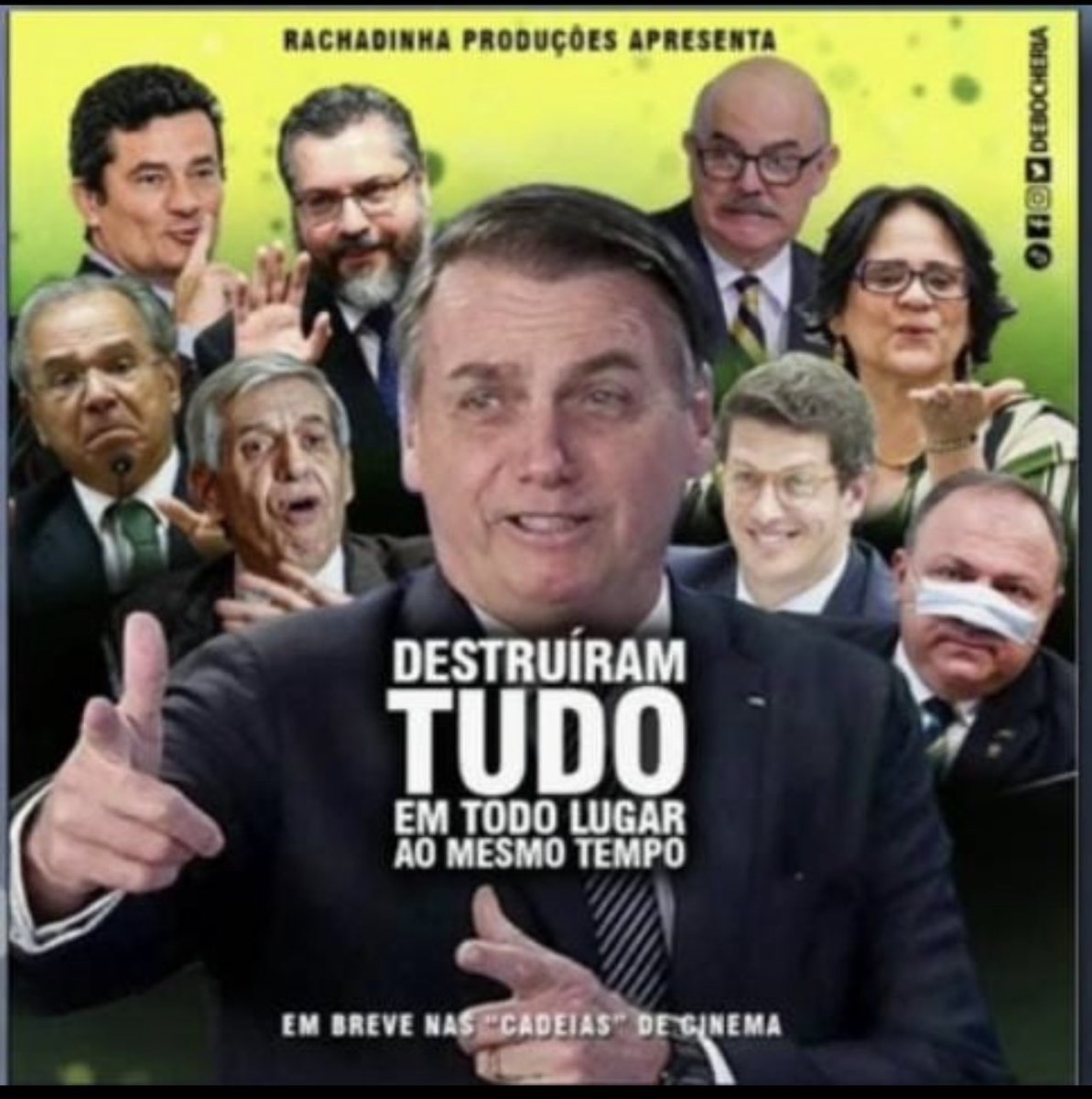 reinaldoazevedo's tweet photo. Pois é… Há aquela comédia trash que ganhou o Oscar, né? E há a versão tragédia, sem anti-heróis, mas com muitos vilões. https://t.co/oAtcSHYEmm
