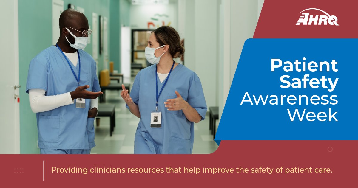 AHRQGov's tweet image. Innovation in diagnosis is key to safe care. Check out this #AHRQ PSNet introduction to a SaferDx tool that provides a standardized list of questions to identify and assess the likelihood of a missed diagnosis #PSAW23 bit.ly/3SSXlIC