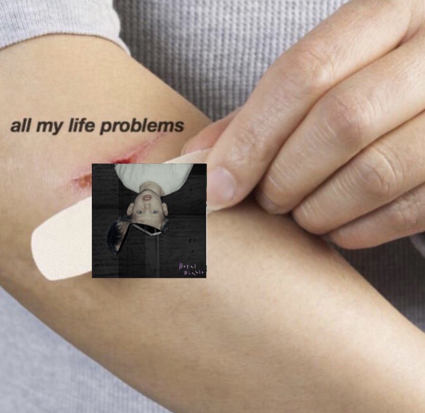 mgkellsupdates's tweet photo. all my life problems—->Machine Gun Kelly’s music. ❤️‍🩹 https://t.co/WlRjerIG0v