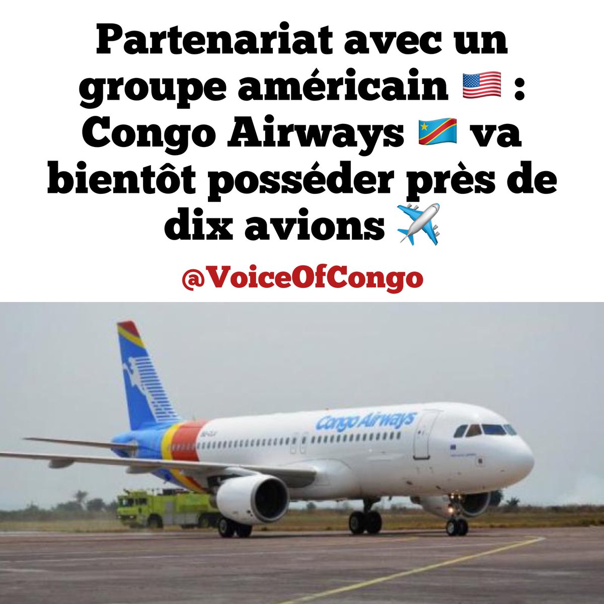 The Voice Of Congo on Twitter "RDC Congo Airways a signé un