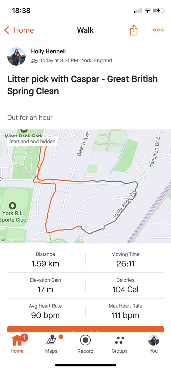 Holly Hennell tweet media