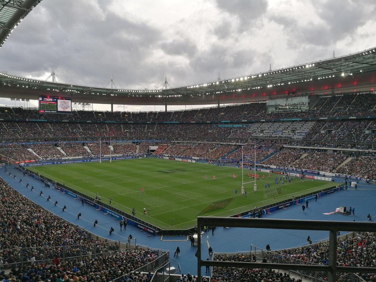 A glorious finish to the #6nations2023! Great afternoon at the Stade de France <a href="/FranceRugby/">France Rugby</a> <a href="/WelshRugbyUnion/">Welsh Rugby Union 🏴󠁧󠁢󠁷󠁬󠁳󠁿</a>, congrats to <a href="/Scotlandteam/">Scottish Rugby</a> and to <a href="/IrishRugby/">Irish Rugby</a> for their grand slam! 🏉💙🤍❤️
