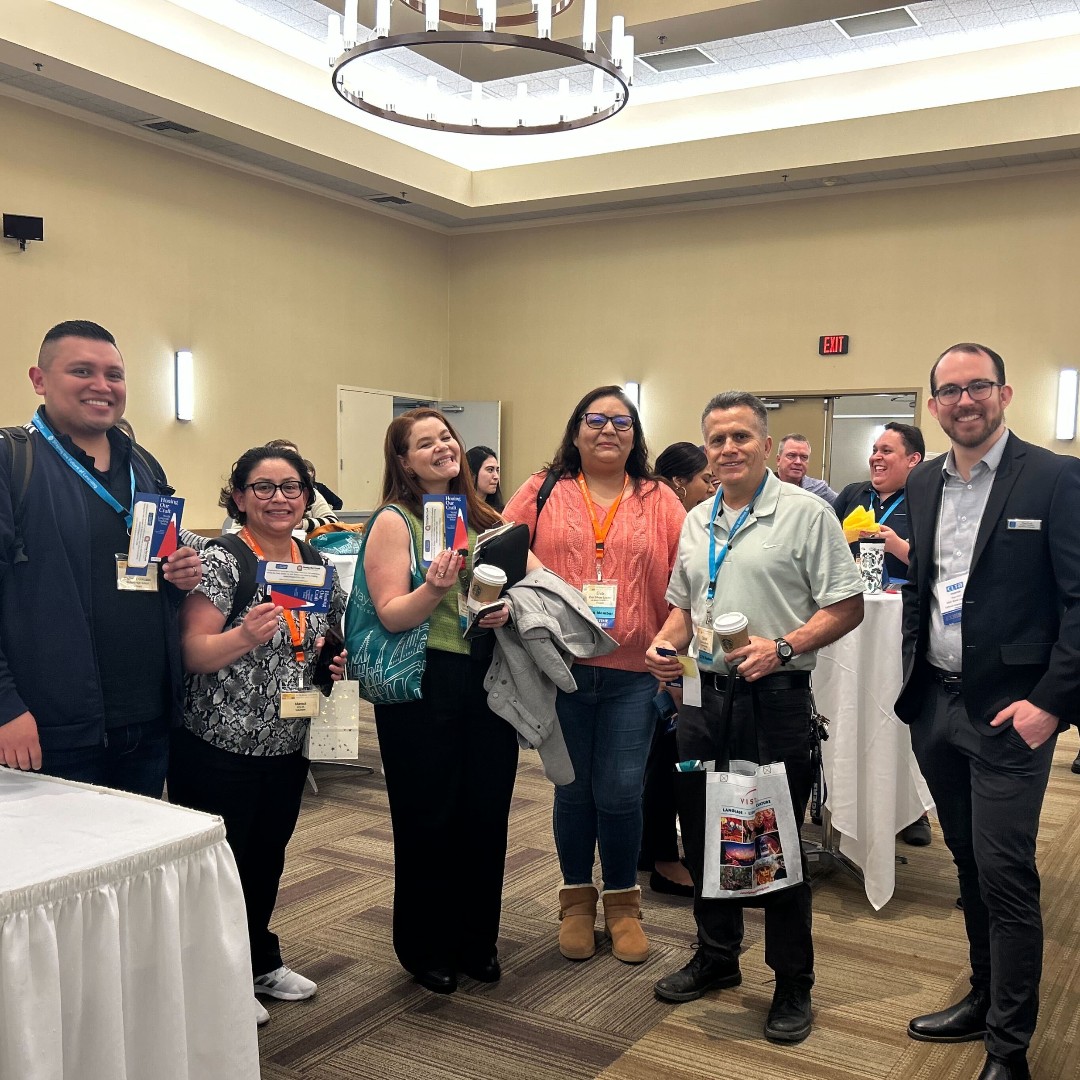 KlettWL's tweet photo. Coffee break, a picture with our raffle winners, and an excellent presentation by Rosi Freeman, our West Coast representative. What a perfect way to end the 2023 @CLTAtweets conference! ๐
See you next year! ๐๐ฝ
#CLTA23 https://t.co/ym4uCqKqgH