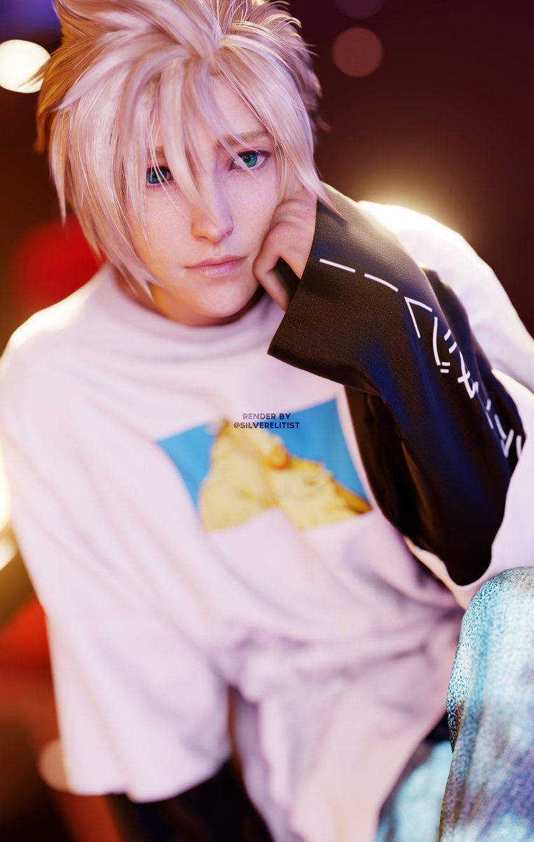 silverelitist's tweet photo. casual hair down cloud 🐣✨ https://t.co/W8IGaQvlfR