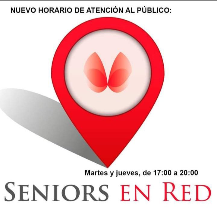 SeniorsEnRed's tweet photo. Nuevo horario de atención al público. Visita nuestra página web! https://t.co/LAzORhDLcg https://t.co/wgqKYSryVI