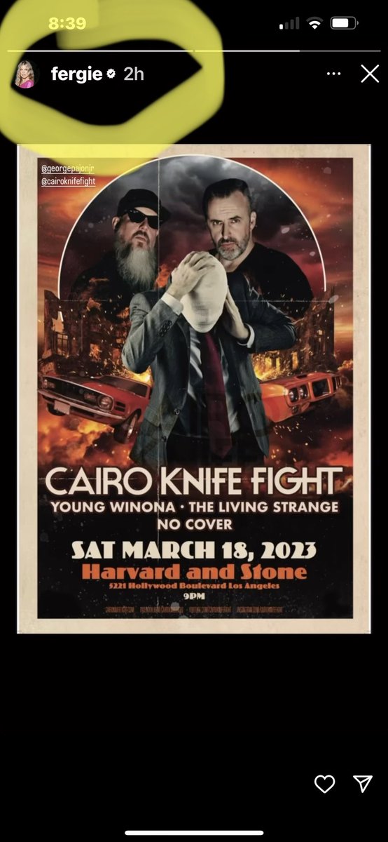 Big @cairoknifefight show at @HarvardandStone in Hollywood California 🔥🙌❤️💫😁🤩