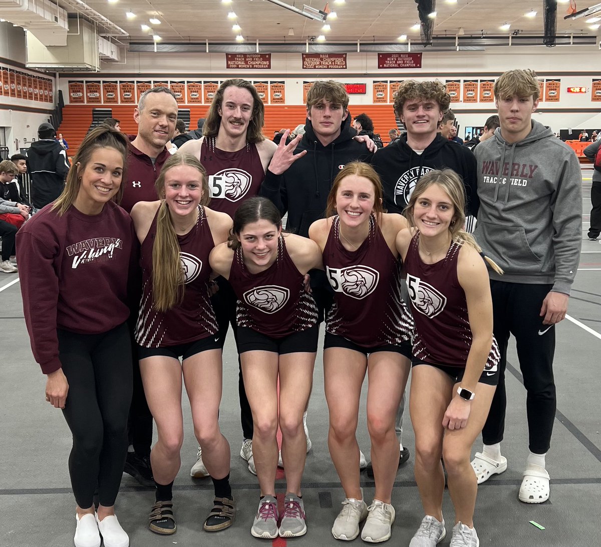 We ended the meet with a 4x4 sweep! Great early season efforts