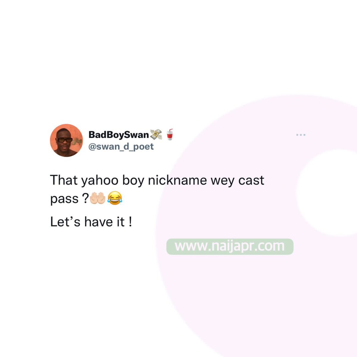 Naija_PR's tweet photo. Let’s have it 👀 https://t.co/patE69YkHR