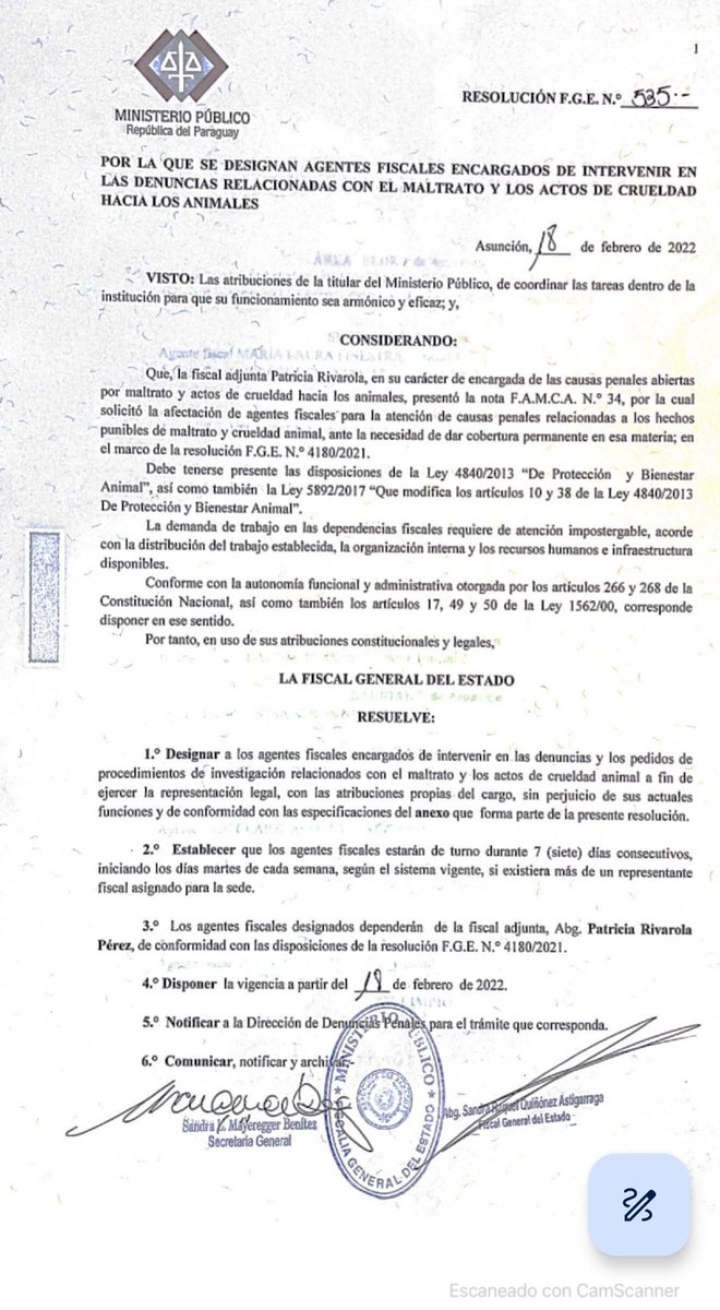IsabelMezquita4's tweet photo. RT 🫶 asi la info llega a más personas.
Les pasó los nombres de los fiscales designados para intervenir en denuncias en casos de maltratos y actos de crueldad animal. Lo recomendable es hacer la denuncia directamente en la fiscalía
Guarden éste tw. (Espero nunca lo necesiten) https://t.co/X2aHPRHltC