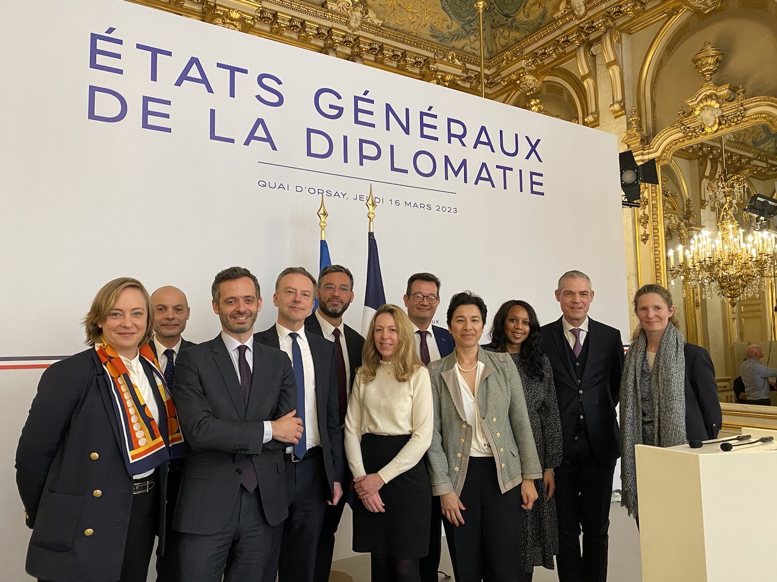 Etats généraux de la diplomatie française : de nouveaux moyens conformes  aux ambitions