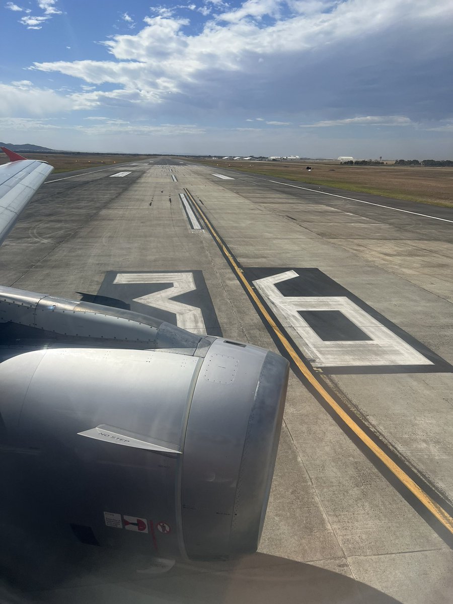 Lining up for runway 36 departure from @AvalonAirportAU #AvGeek #aviation