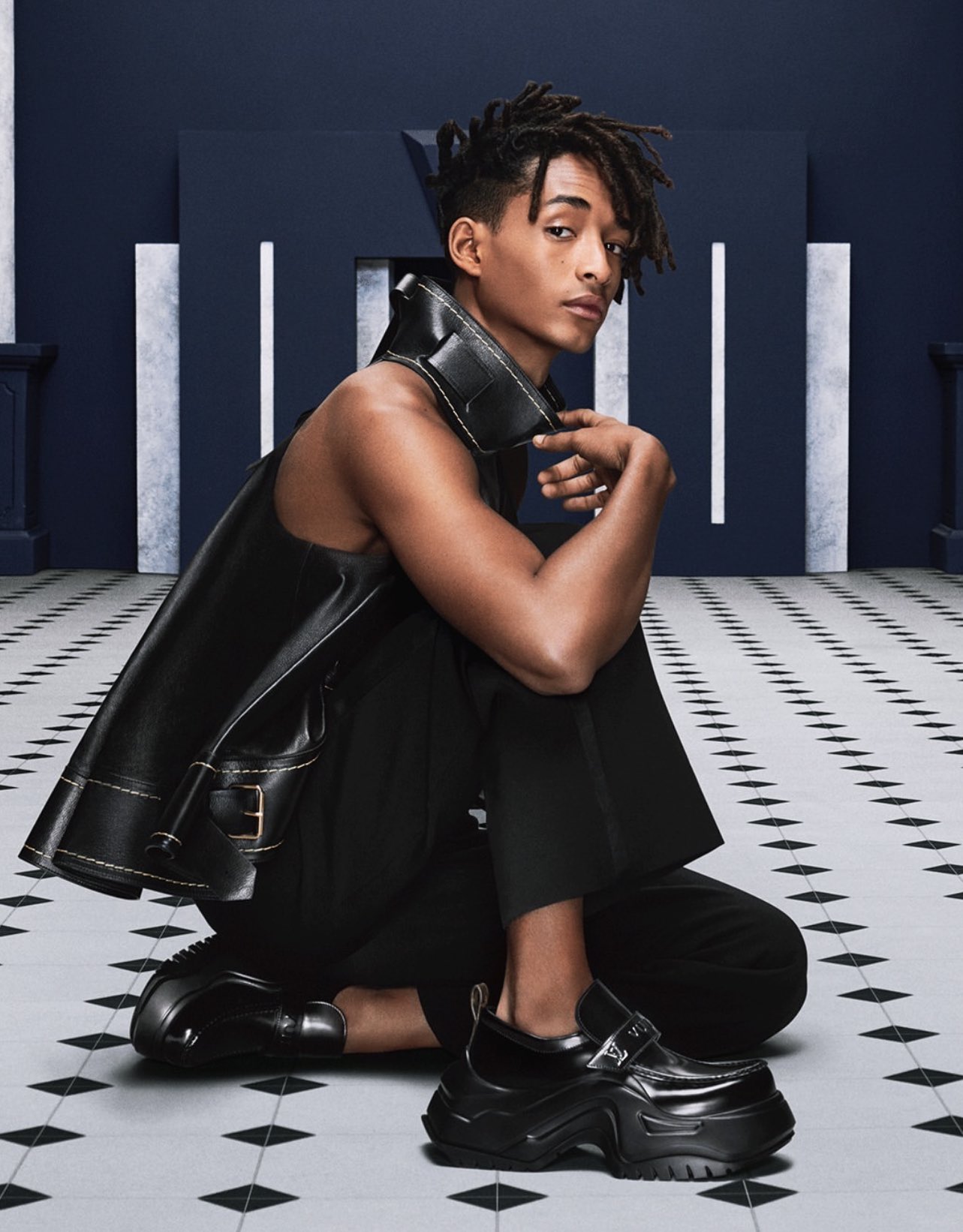 Itboytrends ♡ on X: Jaden Smith for Louis Vuitton, 2023. https