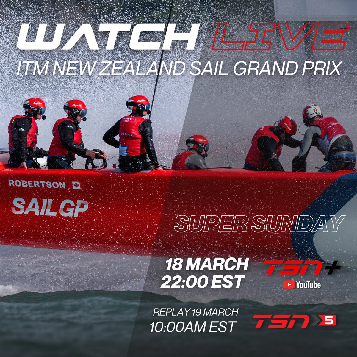 Canada SailGP Team on Twitter "H4 before we start racing on Super