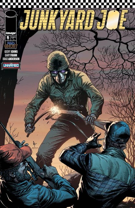 Dave_DSG's tweet photo. Review (5/5🌟) in spanish/english of
#JUNYARDJOE #5 of 6!

https://t.co/VJobIyp2CF

Writer @geoffjohns
Art @1moreGaryFrank
Colors @bdanderson13

In shops NOW from @ImageComics and #MadGhost

#geiger #creatorowned #comicbooks https://t.co/mJ61fcErw7