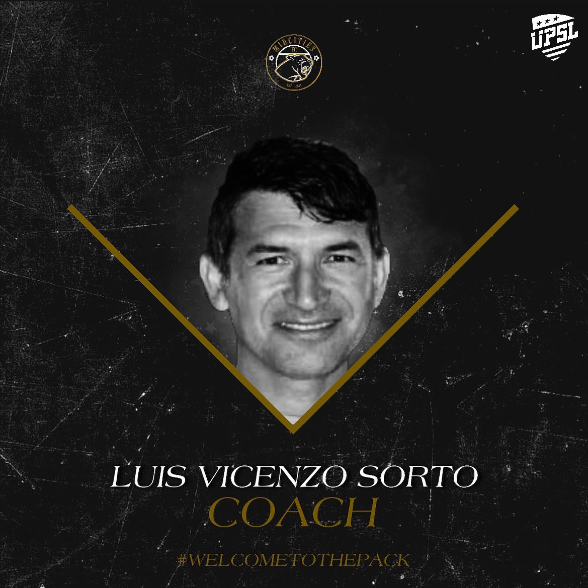 midcitiesfc's tweet photo. Name: Luis Vicenzo Sorto
Born: Palermo, Sicily, Italy
Professional career: River Plate U12 &amp; U13
Toluca first division ‘87,’88
Chicago Sting ‘89,’92 ‘94,’96
Coaching experience: 15yrs. U14 U15 Dallas &amp; Chicago UPSL Division 1 Champions
#midcitiespanthers #mfc #welcometothepack 🤎 https://t.co/WIXFTuRgOK
