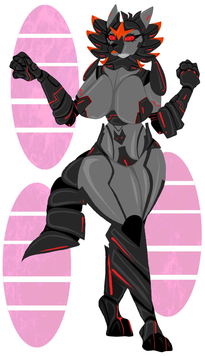 ToffeeTheDingo's tweet photo. A PayPal commission for @kingmetal1471 #furry #robotgirl #commisionsopen https://t.co/YCo0H1BL6T