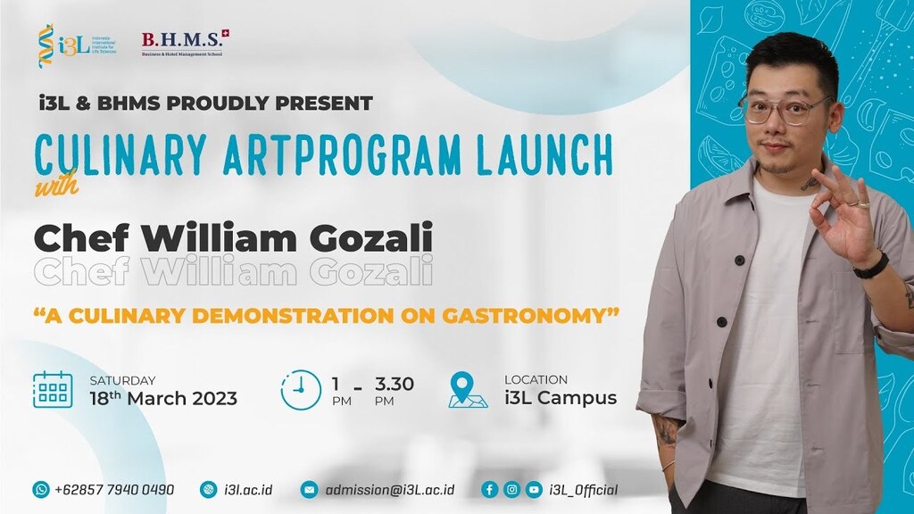 youtu.be/mSwfYXEq1FA A surprising collaboration to all you foodies and aspiring chefs out there! Here's your chance to study culinary arts in i3L, and what better way to have a sneak peak with Masterchef Season 3's winner, Chef @willgoz ! Watch him burn the stove with his cu…