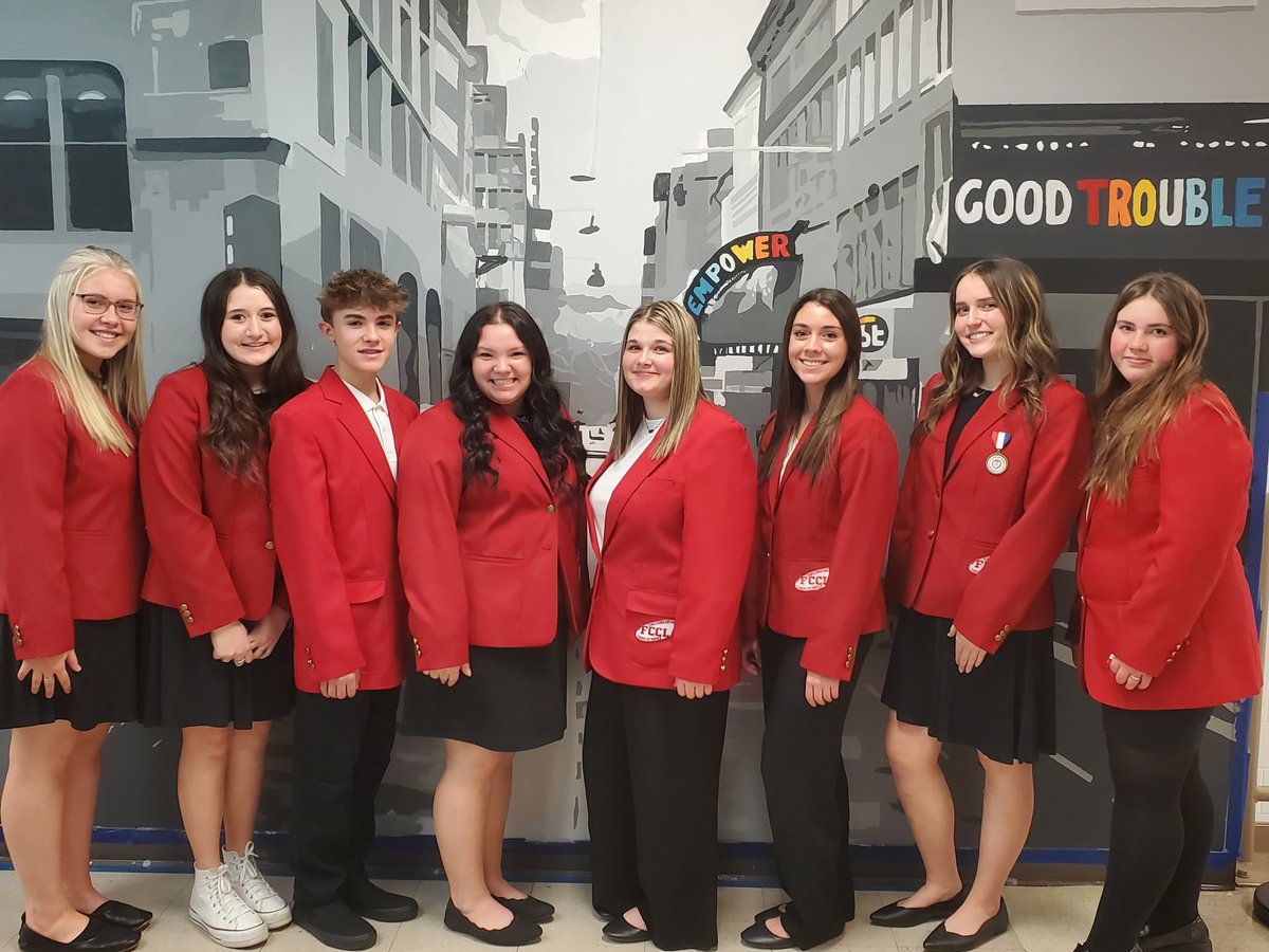 btthsfccla's tweet photo. BT-Talawanda FCCLA had a successful day at Regional Competition at Butler Tech! Students earned 6 Gold medals (90-100) and 1 Bronze medal today!  We will find out next week who qualifies for state!🎖🎖🎖🎖 Awesome Job!!!! @TalawandaHS @ButlerTech https://t.co/4Yu8EIRQx4