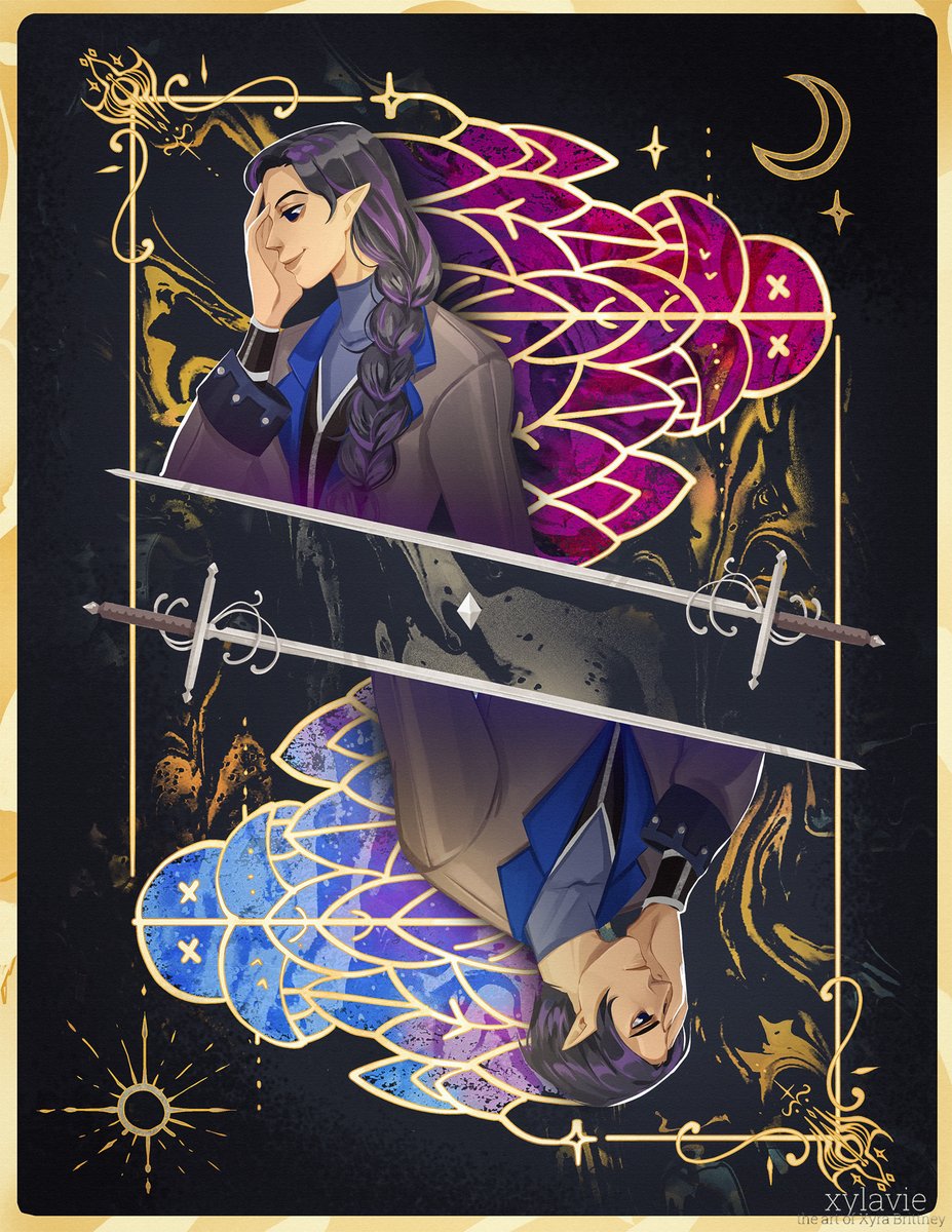 xylavie's tweet photo. #dnd character commish for the lovely @LitheraPrime !!  ✨✨💕

Are you looking to commission an artist for illustrations? Characters? Contact me on DM or xylavie@gmail.com !! I gotchu! ✨

More:
https://t.co/hshHKCFV5k https://t.co/LU1VbPG6SQ