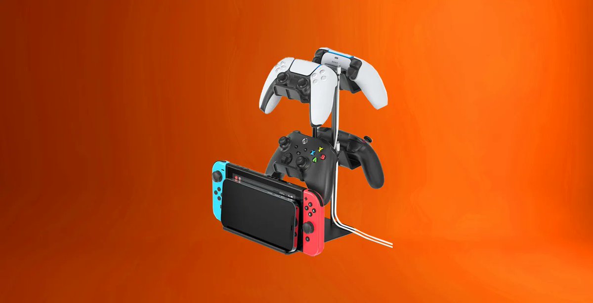 vonrepublic's tweet photo. All your gaming gear cluttering up your house? Organize it all with this sleek display stand.
Compatible with Xbox, PS or Nintendo switch. Grab yours now! https://t.co/t2O8H7SA8X https://t.co/UIxUon1rP2