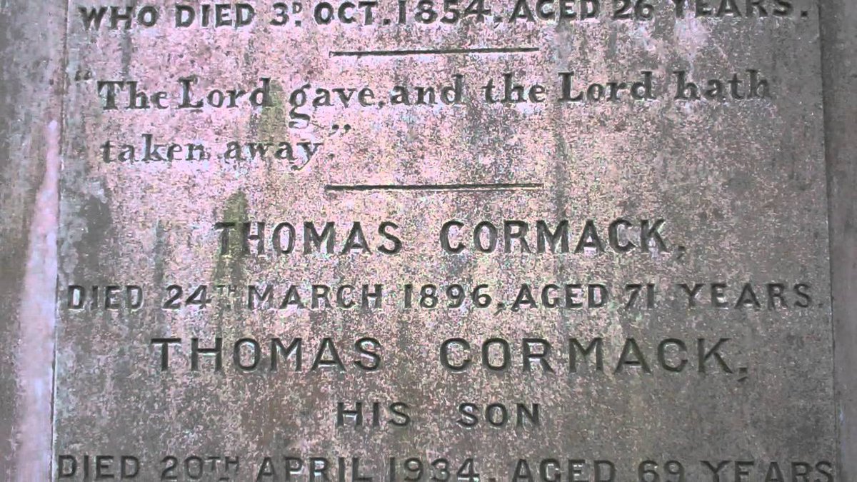 tourscotland's tweet photo. Tour #Scotland travel video Blog of #Thomas #Cormack, Fish Curer, gravestone in the cemetery of Parish Church on ancestry, genealogy, family history visit and trip to #Kilrenny by #Anstruther, #East #Neuk of #Fife Surname is of #Scottish and #Irish origins https://t.co/0BaFU5mzSZ https://t.co/wkvglT3WtU