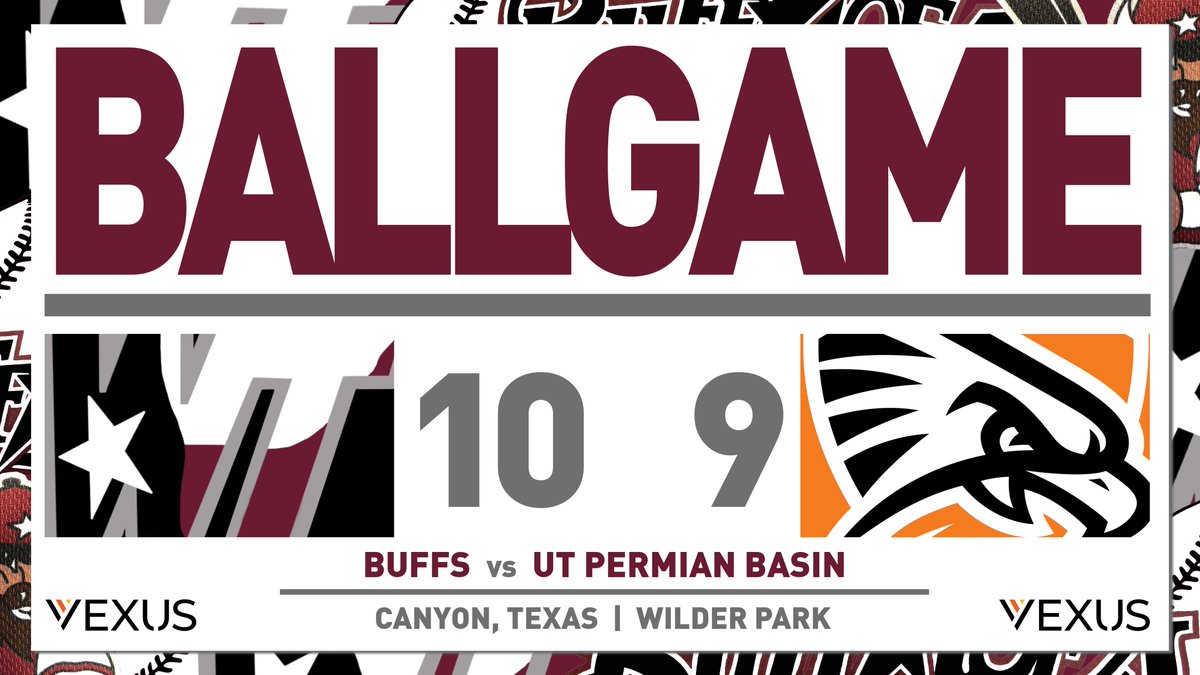 Seth Ochoa walks it off with a single to the gap in right center with the bases loaded and two outs as WT gets a 10-9 victory in 9 innings

#BuffNation | #WeTrust