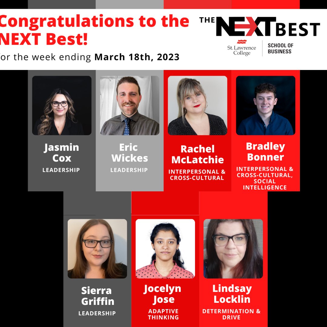 slcbiz's tweet image. Congratulations to this week's NEXT Best!

#nextbest #slcbiz #interpersonal #crosscultural #leadership #determination #drive #adaptivethinking #socialintelligence