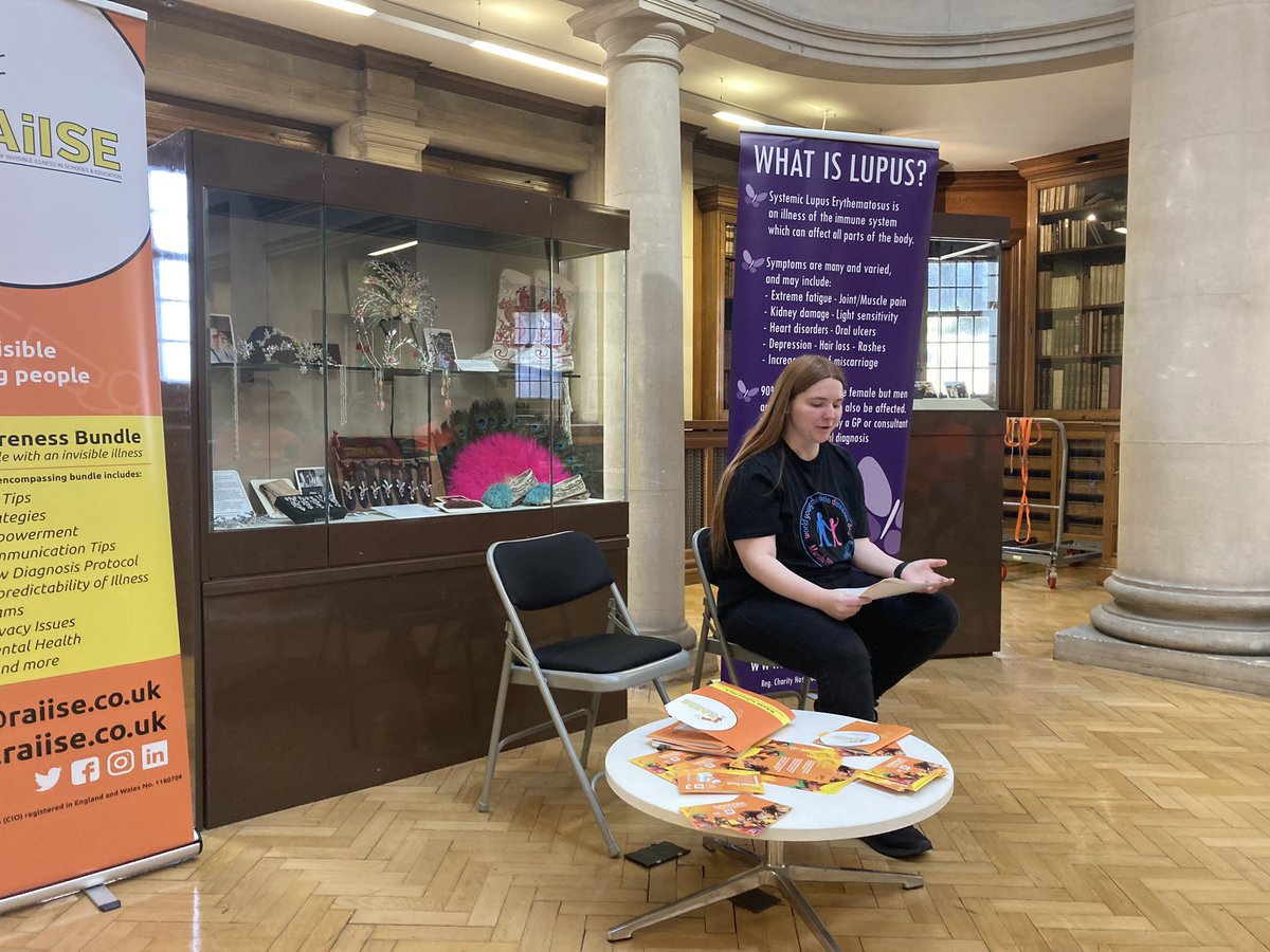 What a great word day with @sammy_ainsworth @Sophie_ains @LauraWhitty5 @SimonRStones @livylloyd @ValentinaNatol1 speaking to the people of Liverpool about #WORDday2023! Amazing to see the new @raiiseuk packs to ⬆️awareness of invisible illness😁