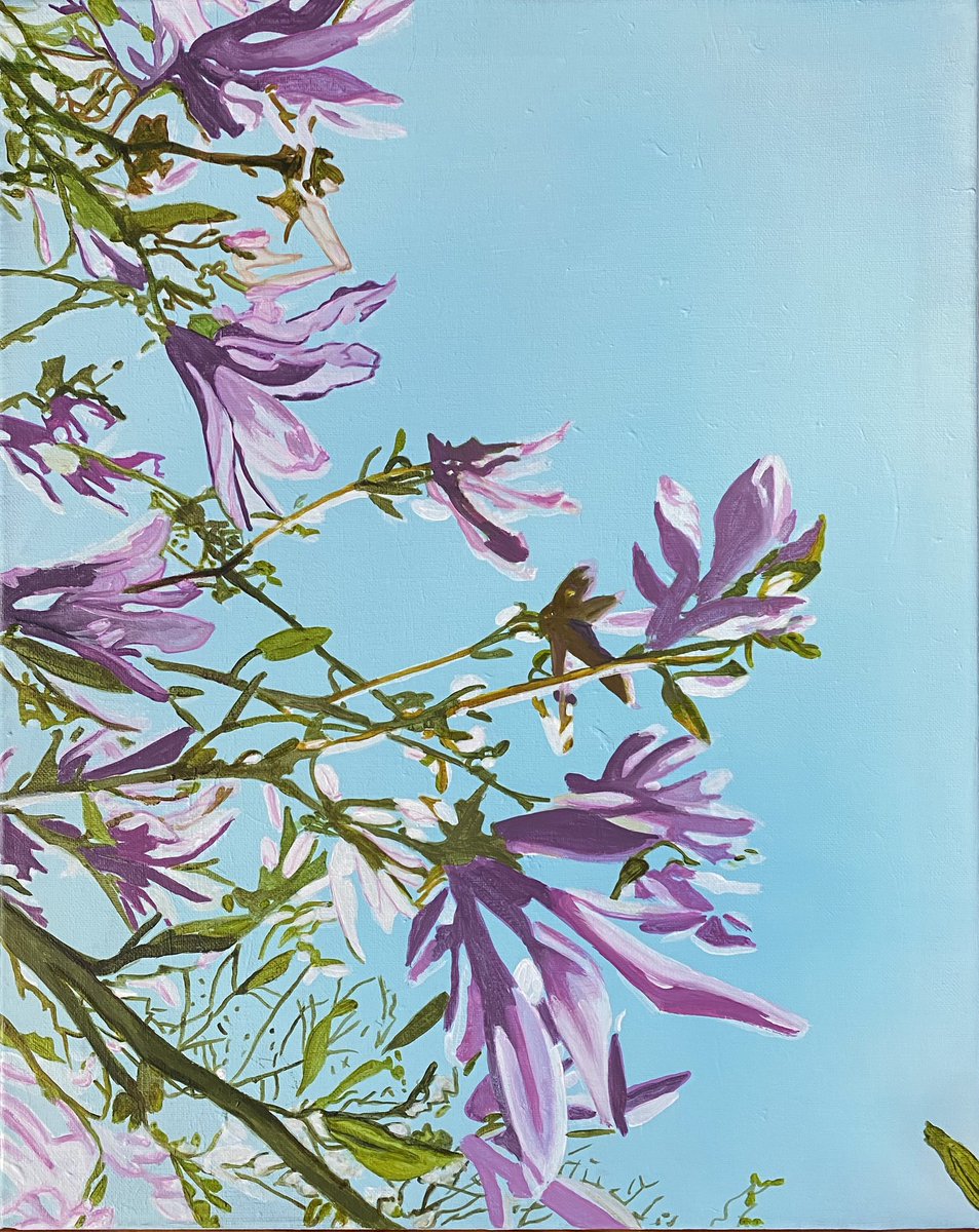 Magnolia 
Acrylic on canvas 

#painting
#ModernImpressionism