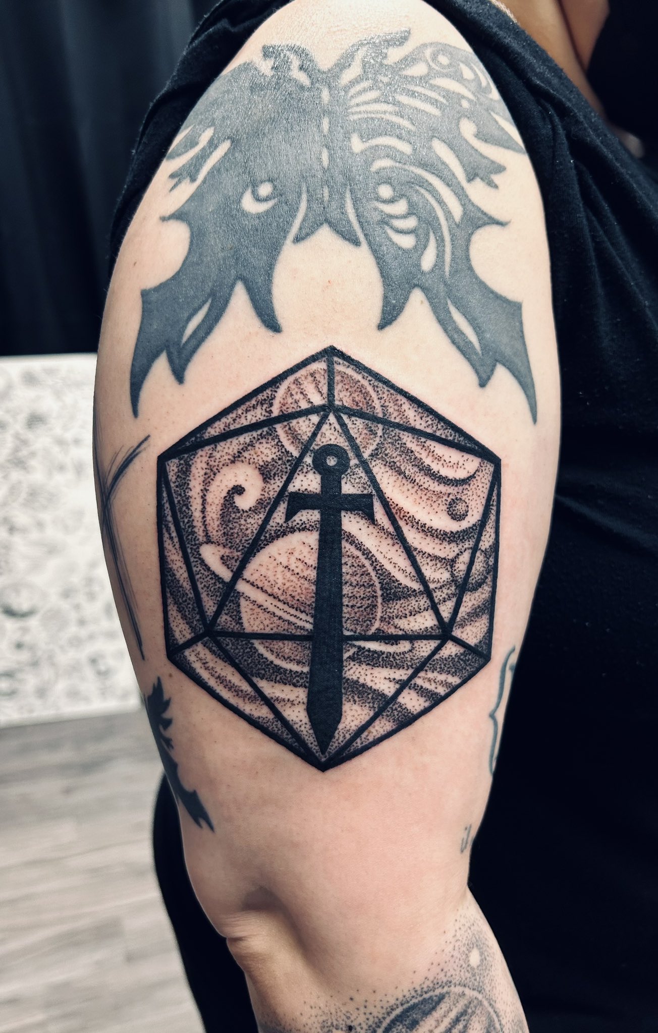 My first tattoo. Hunter vs Moon Presence : r/bloodborne