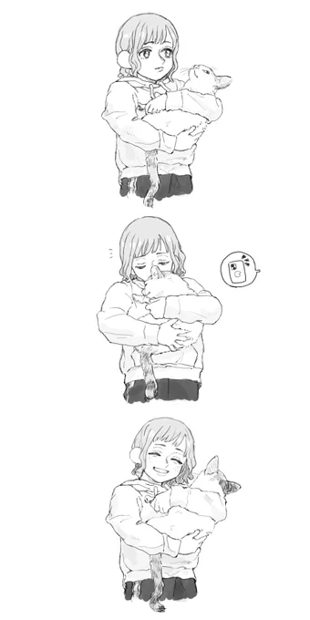 「写真撮っていい?」
#猫 #創作漫画 