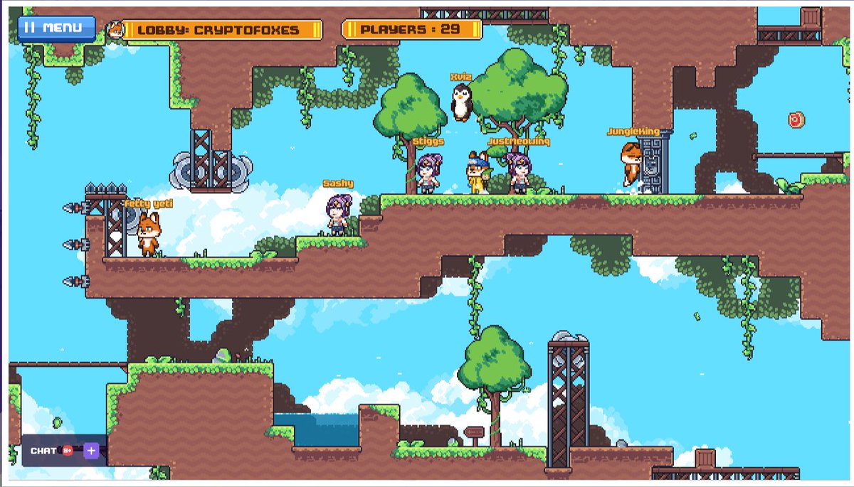 SoulZ_NFT's tweet photo. Heaps of fun stress testing the Runner League lobby with the team @CryptoFoxesNFT . Cant wait to host some events! So much fun! https://t.co/pO8QJwxgTw