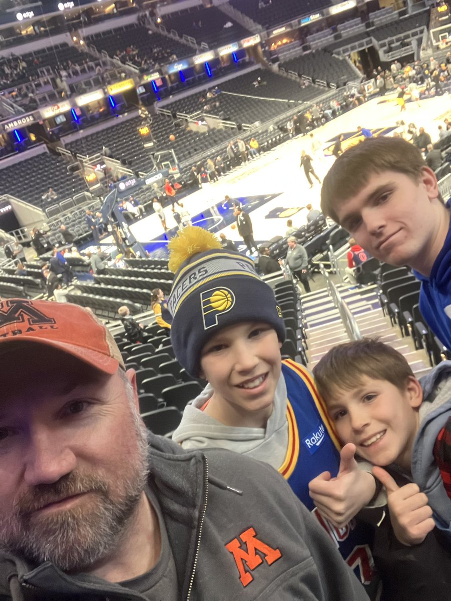 Boys night out #pacersgamenight