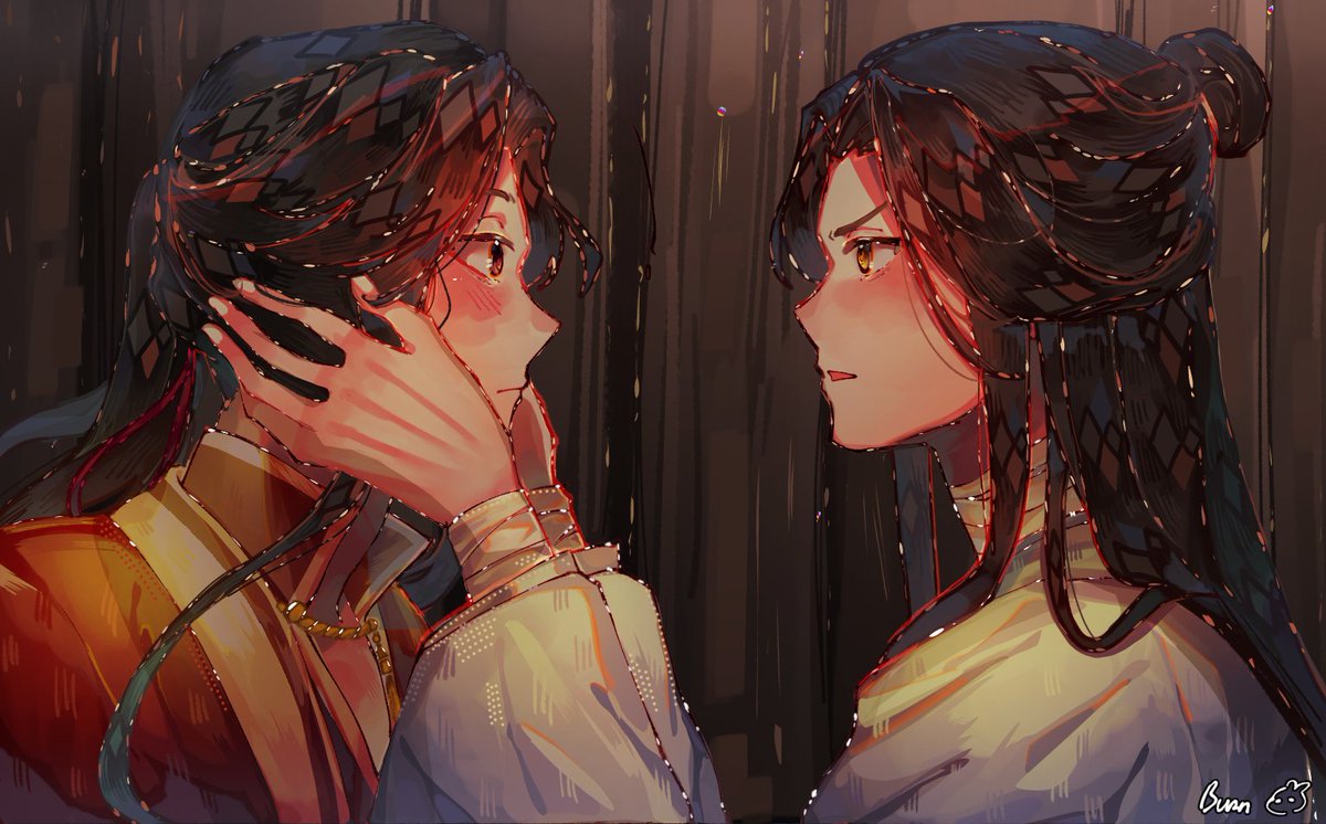 doodlybunn's tweet photo. Heard xielian va got arrested so anyways what even is Season 2 TGCF we got none now ha.. Haha.. 🧍🏻‍♂️

Can i also just say that the black water arc gave me a full meal of depression okay bye-

#tgcf #tgcffanart #xielian #HuaCheng #hualian #HeavenOfficialsBlessing https://t.co/s9eh1RyDiu