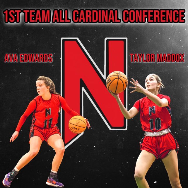 girls_nitro's tweet photo. Congrats to @tpmaddoxx and @ava_edwards2025 1st Team All Conference. Karson Jones 2nd Team All Conference &amp; Hailey Newsome Honorable Mention! #wvgirlsbb #newnitro https://t.co/OZHHsSPfVx