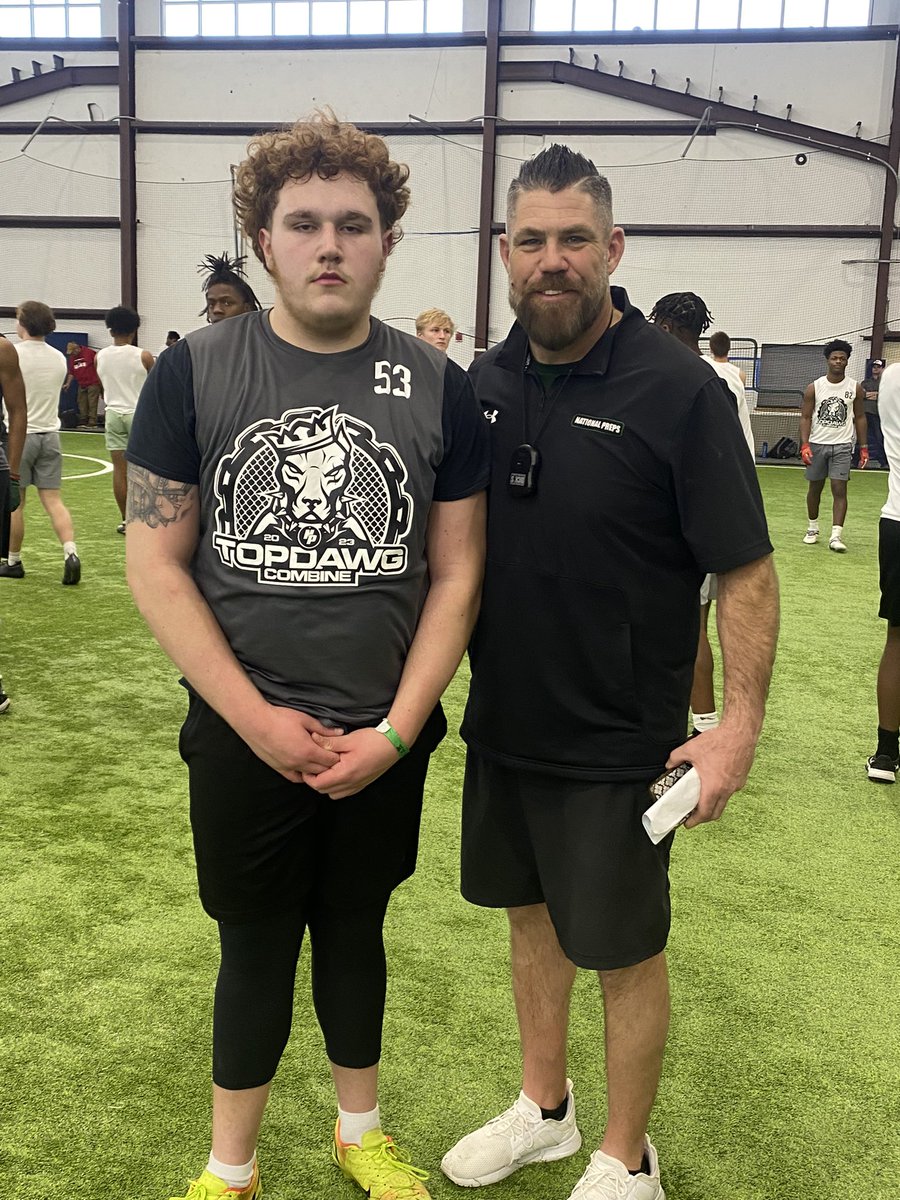 Want to thank <a href="/NPCoachZim/">Donnie Zimmerman</a> <a href="/tdhald/">Todd Haldis</a> and <a href="/NPShowcases/">National Preps Showcases</a> for putting on a great event today! And thanks to all the coaches that worked with us throughout the event🤝 #CY$$$ <a href="/dspmd/">Ferron Carter</a> <a href="/GBHS_Football/">Glen Burnie Football</a> 
<a href="/a15Lemon/">Alec Lemon</a> <a href="/ZacharyKarr_6/">Zachary Karr</a>