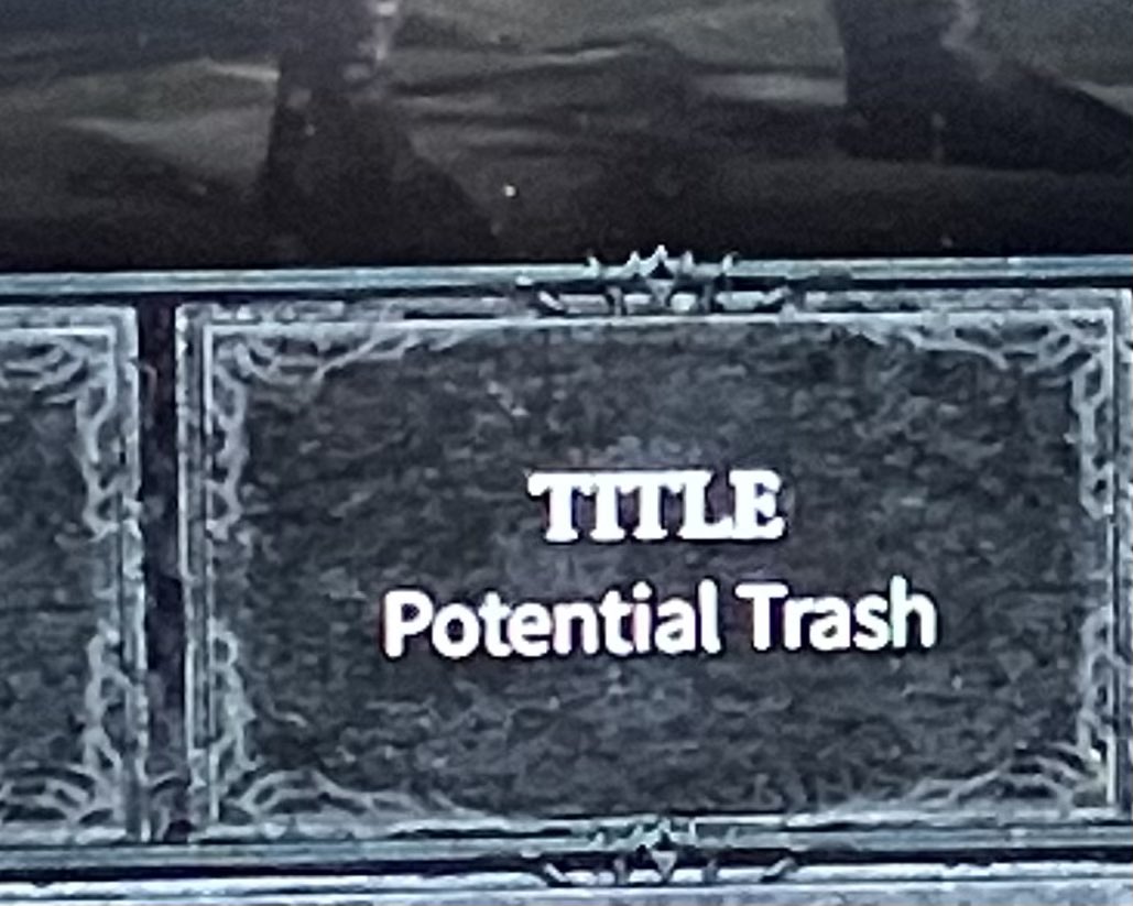 I love the titles in Diablo 4