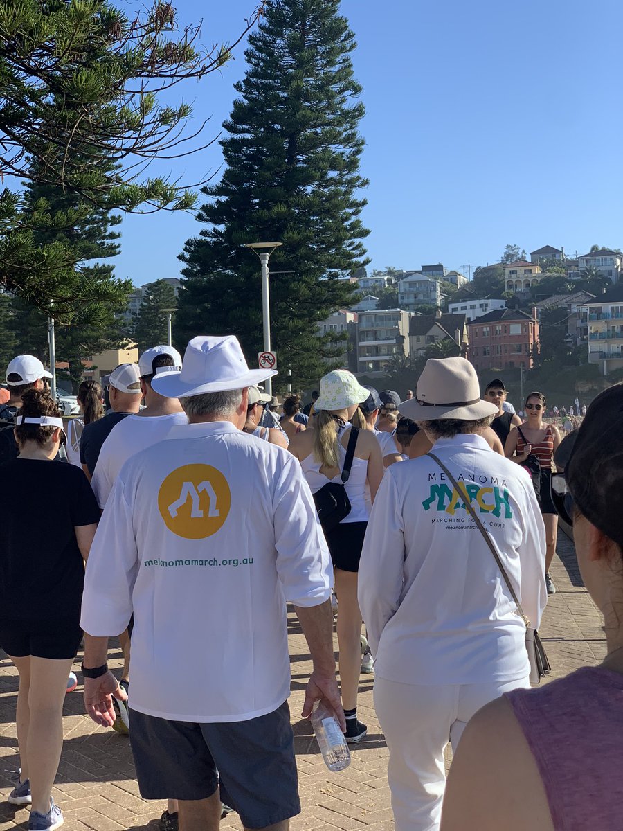 A beautiful morning at #Manly for #MelanomaMarch! Raising funds for vital research and supporting the melanoma community.