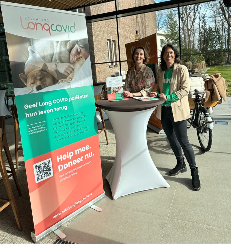 Vandaag maakten >60 Rotary Clubs van District Midden Nederland kennis met Stichting Long Covid!

Ellen Bark-Lindhout en Maaike van Opstal namens de stichting LC↓:

#LongCovid