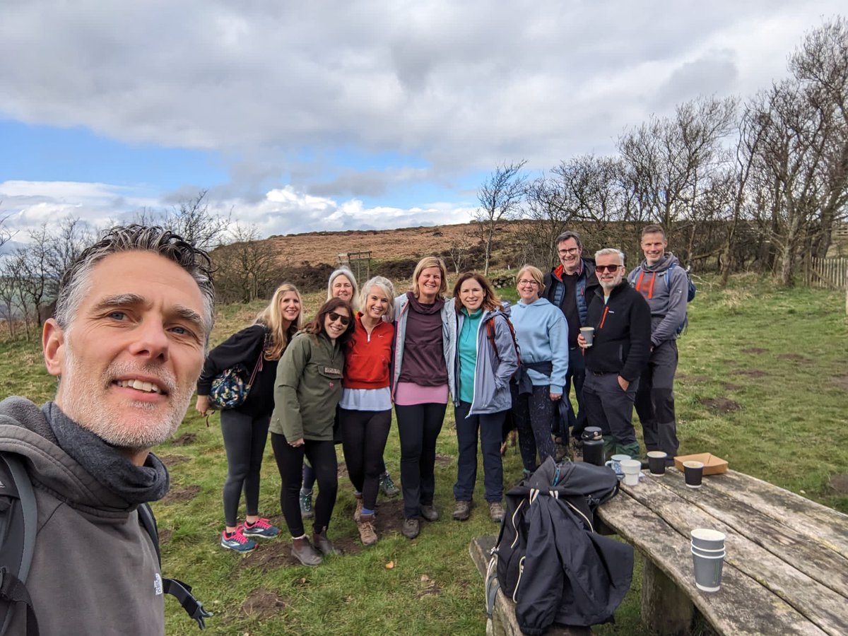 Our first STS hike 🥾along the gorgeous Curber Edge and beyond. Walking and talking is so good for the soul 💚