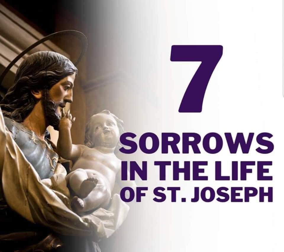 father_rmv's tweet image. Lenten Devotion: The Seven Sorrows of St. Joseph

O chaste Spouse of Mary most holy, glorious St. Joseph, great was the trouble and anguish of your heart when you wert minded to put away privately your inviolate Spouse, yet your joy was unspeakable when the surpassing mystery of…